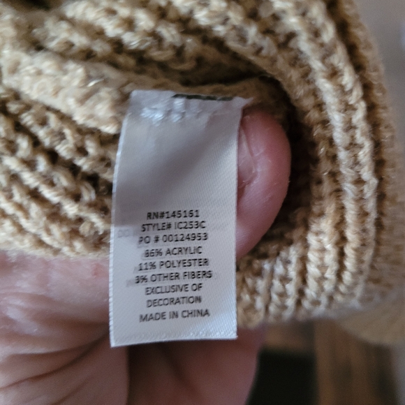 Women's Faux Fur Cardigan Fuzzy Trim Open Front Dual Pocket Sweater +Non Smoker+ - Picture 7 of 8